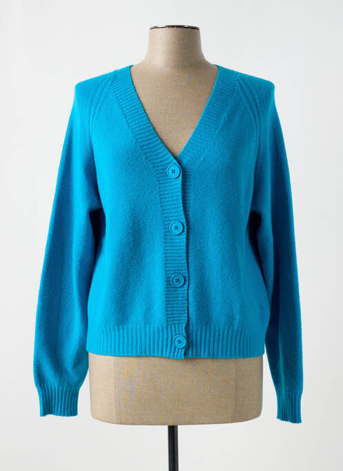 Vestă cu mâneci lungi albastru L'ATELIER D'ANNA femeie