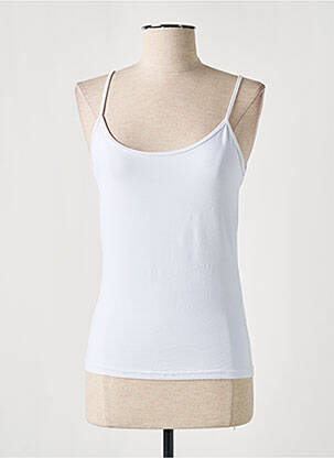 Top alb RENDEZ-VOUS femeie