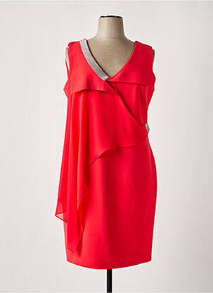 Rochie midi roșu MATHIEU PARIS femeie