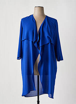 Vestă cu mâneci lungi albastru TINTA STYLE femeie