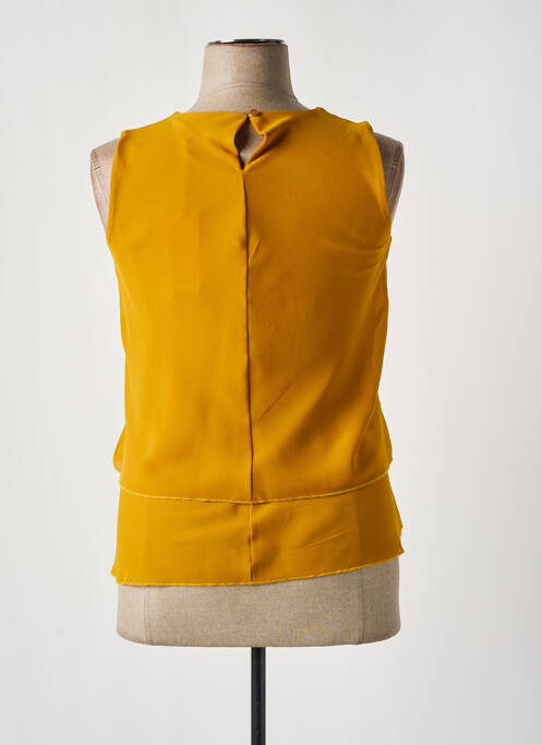 Top galben KITANA femeie