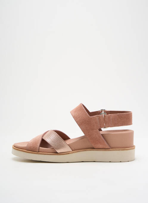 Sandale/Pantofi decupați roz HOMERS femeie