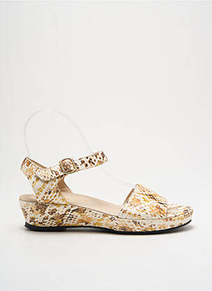 Sandale/Pantofi decupați bej BRUNATE femeie