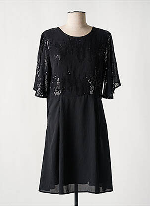 Rochie scurtă mâneci lungi mâneci lungi negru MOLLY BRACKEN femeie