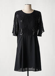 Rochie scurtă mâneci lungi mâneci lungi negru MOLLY BRACKEN femme