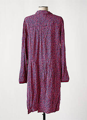 Rochie midi imprimeu fantezie mâneci lungi roz CECIL femeie