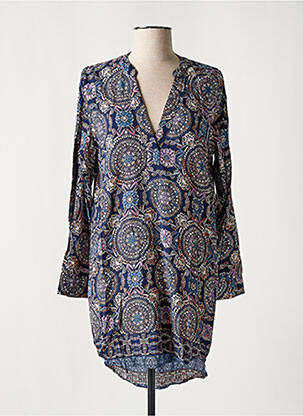 Rochie scurtă mâneci lungi mâneci lungi albastru MOLLY BRACKEN femeie