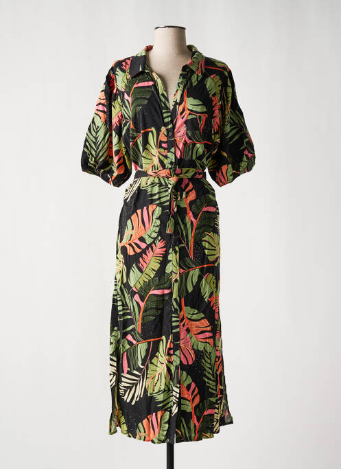 Rochie lungă negru GEISHA femeie