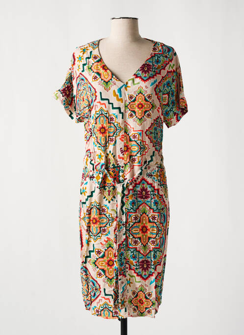 Rochie midi bej GEISHA femeie