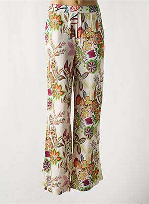 Pantalon larg bej GEISHA femeie