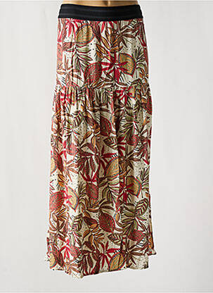 Fustă lungă bej GARCIA femeie