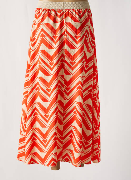Fustă lungă portocaliu GEISHA femeie