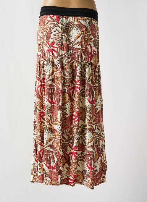 Fustă lungă bej GARCIA femeie