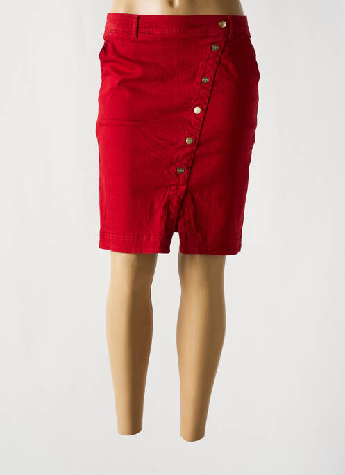Fustă scurtă buzunare roșu MAE MAHE femme