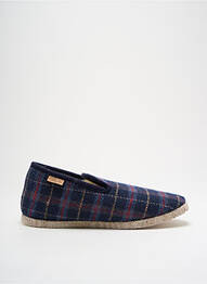 Papuci/pantofi de casă vârf rotund vârf rotund albastru LA MAISON DE L'ESPADRILLE homme