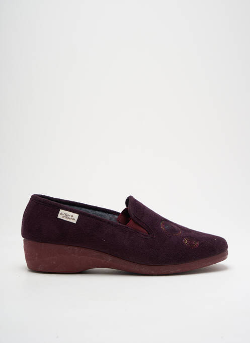 Papuci/Pantofi de casă violet LA MAISON DE L'ESPADRILLE femeie