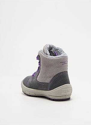 Botine/ghete umplută vârf rotund violet SUPERFIT fată