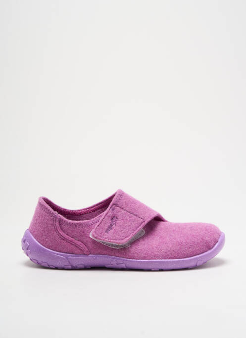 Papuci/Pantofi de casă violet SUPERFIT fată