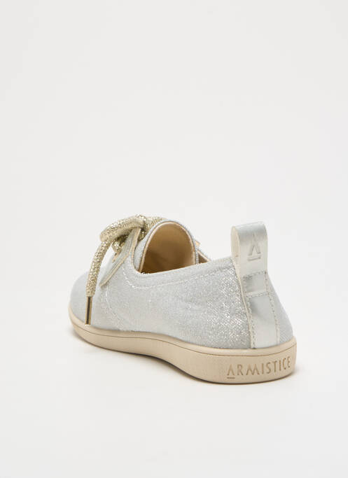 Adidași argintiu ARMISTICE fată