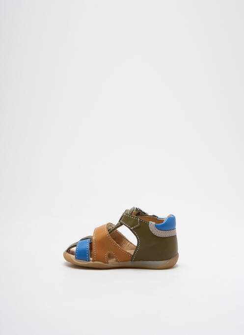 Sandale/Pantofi decupați verde BABYBOTTE băiat