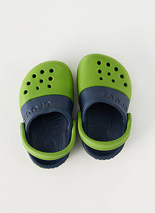 Mulete/Saboți verde CROCS copil