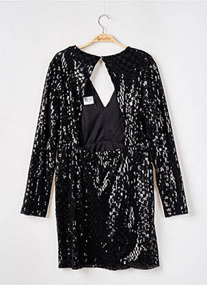 Rochie scurtă mâneci lungi mâneci lungi negru BEST MOUNTAIN femeie