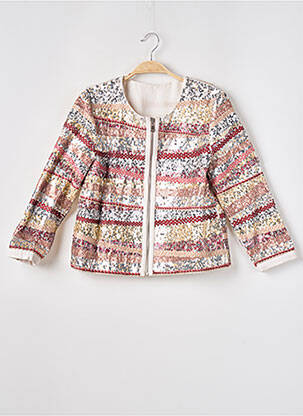 Jachete elegante bej SANS MARQUE femeie