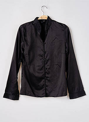 Cămașă croială cambrată mâneci lungi negru H&M femeie