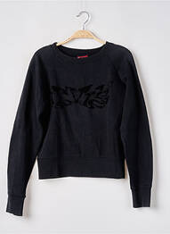 Hanorac serigrafie flockată mâneci lungi negru LEVIS femme