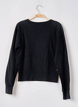 Hanorac serigrafie flockată mâneci lungi negru LEVI'S femeie