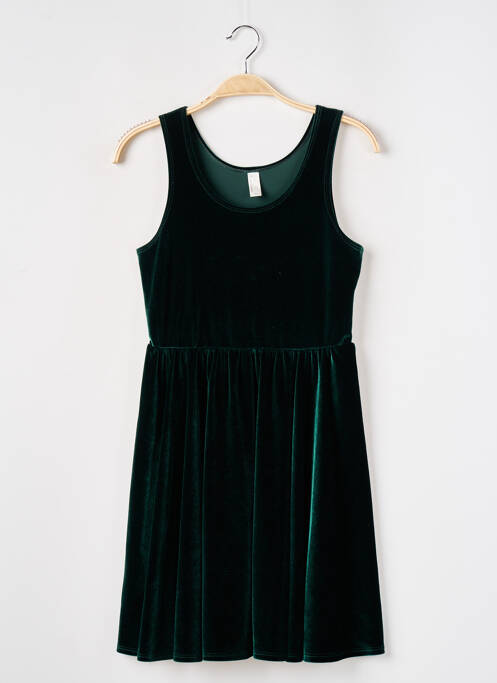 Rochie scurtă verde AMERICAN APPAREL femeie