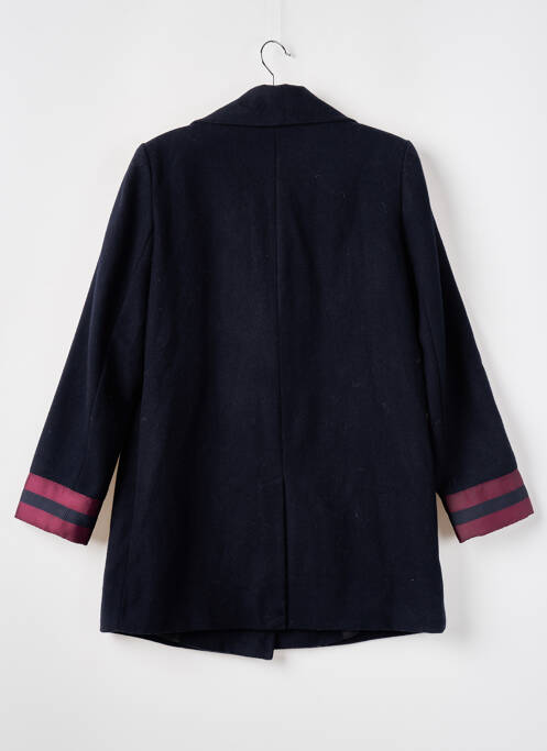 Palton lung albastru MANGO & SALT femeie