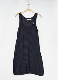 Rochie pulover guler rotund fără mâneci albastru COMPTOIR DES COTONNIERS femme