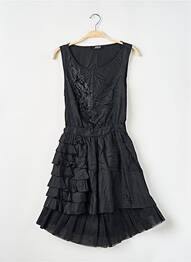 Rochie midi fără mâneci fără mâneci negru MORGAN femme