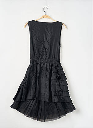 Rochie midi fără mâneci fără mâneci negru MORGAN femeie