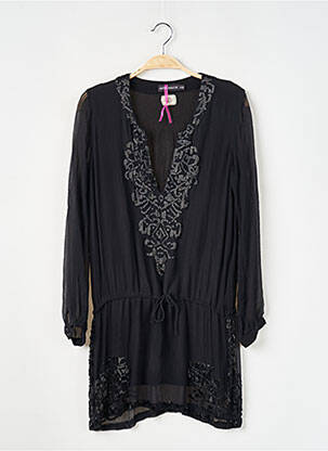 Rochie scurtă mâneci lungi mâneci lungi negru ANTIK BATIK femeie