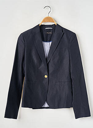 Sacou buzunare albastru MASSIMO DUTTI femeie