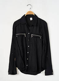 Cămașă țesătură poplin mâneci lungi negru HEINE femme