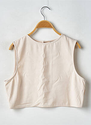 Top bej NASTY GAL femeie