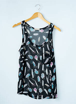 Top imprimeu fantezie fără mâneci negru PINS AND NEEDLES femeie