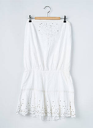 Rochie scurtă alb BA&SH femeie