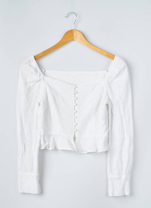 Cămașă alb LINJIA SHOP femeie