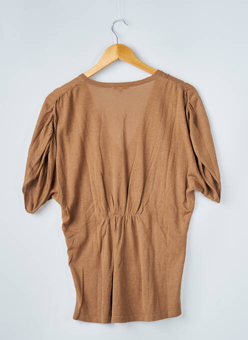 Pulover maro SANDRO femeie