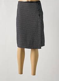 Fustă midi închidere cu fermoar lateral negru GERRY WEBER femme