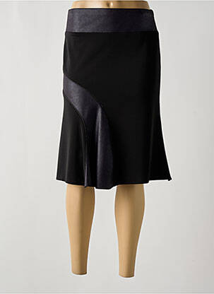 Fustă midi negru FRANCE RIVOIRE femeie