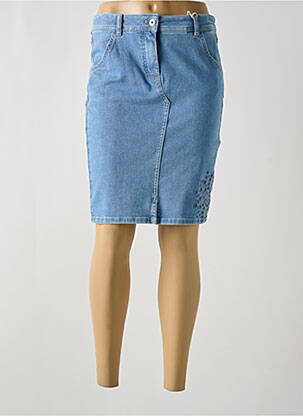 Fustă midi albastru TAIFUN femeie