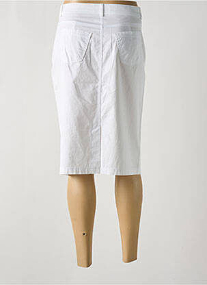 Fustă midi talie cu cleme alb GERRY WEBER femeie