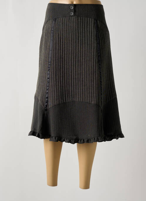 Fustă midi gri TELMAIL femeie