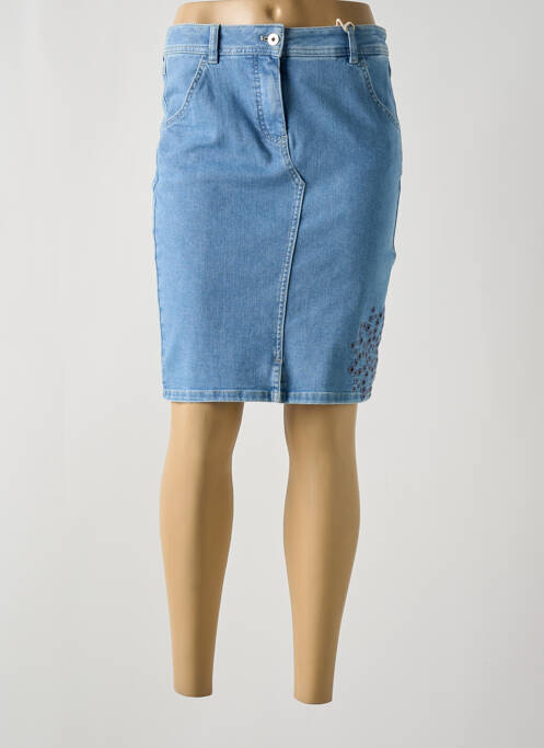 Fustă midi albastru TAIFUN femeie