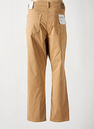 Pantalon drept închidere cu fermoar sub clapetă cu nasturi bej GERRY WEBER femeie